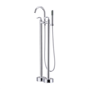 Floor type double handle bahtub mixer の画像