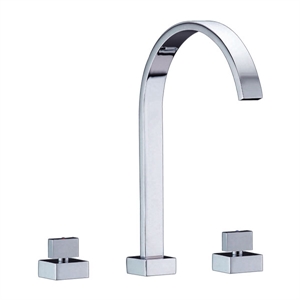 Picture of Separated double handle washbasin mixer