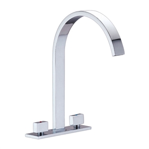 Изображение Double handle washbasin mixer