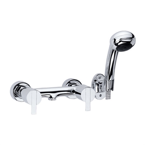 Picture of Double handle in-wall shoer mixer