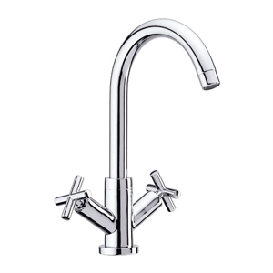 Image de Double handle washbasin mixer