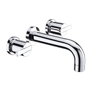 Picture of Double handle in-wall washbasin mixer