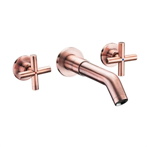 Picture of Double handle in-wall washbasin mixer