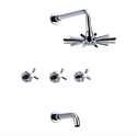 Image de Single handle in-wall shower mixer