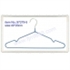 Изображение Non-SlipMetal Wire Clothing Hangers 97297-5
