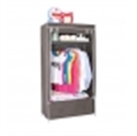 Picture of Metal Frame Hanging Folding Clothes Wardrobe With Drawers