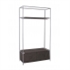 Picture of Metal Frame Hanging Folding Clothes Wardrobe With Drawers