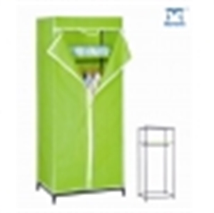 Image de Fabric Covered Clothes Folding Collapsible Wardrobe