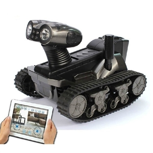 Изображение Spy Tank Remote Control with Camera Support App-controlled for Iphone , Ipad, Itouch , Ios/android Wifi Toy Tanks