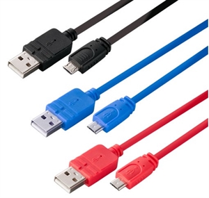  USB2.0コントローラー充電ケーブル 1.2m ( PS4 用)  の画像