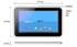 Image de 9 Inch Dual Core Tablet PC  Dual Core With HDMI Android 4.4