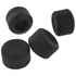 4 x ZedLabz concave & convex black silicone XL tall thumb grips for Microsoft Xbox One controller thumb stick thumbstick grip caps