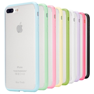 Image de Matte Hard Back Cover with Protective TPU Slim Bumper Cases for Apple iPhone 7/7Plus