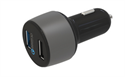 Quick Charge 30W 4.8Amp Dual Port USB Car Charger QC3.0 Cigarette Charger の画像