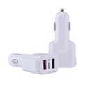 USB Type-C Car Charger Adapter 5V 5A Quick Charge 2 USB 1 Type-C Outputs For Apple MacBook 12inch Nokia N1 Nexus 5X 6P iPhone 6s/6s Plus/SE/7/7 Plus Galaxy S7 Edge/Note 7 More の画像