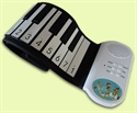 Picture of Portable 49 or 37 Keys Silicone Flexible Roll Up Piano Foldable Keyboard Hand-rolling