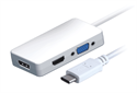Image de USB 3.1 Type-C to 3 In1 Display Port VGA HDMI Adapter Cable