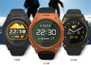 Waterproof Heart Rate Monitor Smart Watch Android IOS Fishfinder Bluetooth Smart Watch の画像