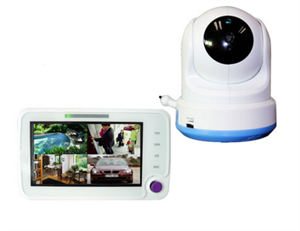 4.3 Inch Wireless Digital LCD Color Baby Monitor with SD card recording and snapshots の画像