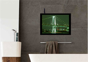 Wired bathroom waterproof HD TV