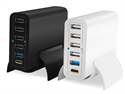 6 Ports QC Quick Charger 3.0 Type-c USB Desktop Wall Charger の画像