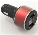 Quick Charge 3.0 Dual USB Car Charger Voltage Current Digital LED Display の画像