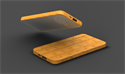 Picture of 4000mAh Wooden Portable Mobile Power Bank Charger