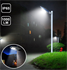 Image de 1000 Lumens 30Leds Solar Street Lights With Remote Control solar energy Light Source Motion Sensor Garden Lights