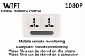 Picture of Remote WiFi Remote Control Smart Power 1080P HD Power Switch Spy Camera
