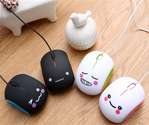 Picture of Creative bread mouse shape wired mouse