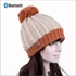 Picture of Wireless Bluetooth Warm Beanie  Warm Soft Hat Smart Cap Headphone With Mic