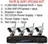 6ch 60W Pixel CCD Effio-E 700TVL 960H WIFI Wireless IP camera