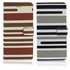 Изображение New Stripe Pattern PU Leather flip Case Cover For iPhone6 