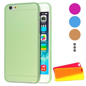 Ultra Thin Clear lighting PC Case Matte Frosted Back Cover For Iphone 6 4.7" 5.5" 6 Plus の画像