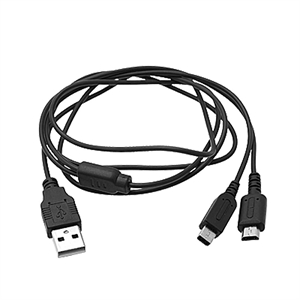 Image de 2 In 1 Charge & Data Sync USB Cable for Nintendo DS Lite DSi NDSL/NDSi