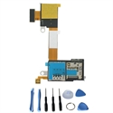 Image de Flex Cable Ribbon with Memory & SIM Card Holders Replacement for Sony Xperia M2 D2305 D2306