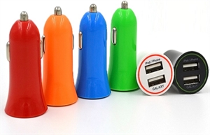 5V 3.1A Small trumpet  USB car charger for smart phone
