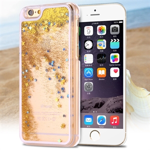 Image de Luxury Transparent Liquid Quicksand Bling Glitter Star Case for iphone 6