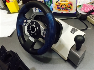 Image de Xbox One Force Feedback with gear box  & Rumble Steering Wheel 