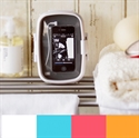 Bath waterproof speakers smart clock smart rock for iPhone 5 iPod splash proof-proof droplet waterproof  の画像