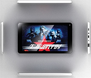 7 inch  Intel Quad core tablet PC support both windows and android の画像