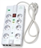 Picture of  Office Power 8 Socket with switch with children protection