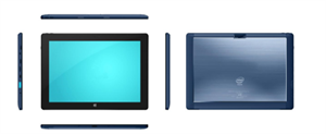 10.1 IPS LCD screen Intel Cherry Trail-CR X5-Z8300 windows 10 tablet PC