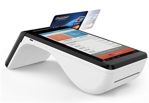 Picture of Android POS terminal PC with camera and printer function and Dual screen 