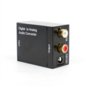 Image de Optical Coaxial Toslink Digital to Analog Audio Converter Adapter RCA  3.5mm