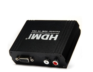 HDCVGA02 1080P HDMI to VGA  Audio Converter  Adapter Box for DVD PS3 