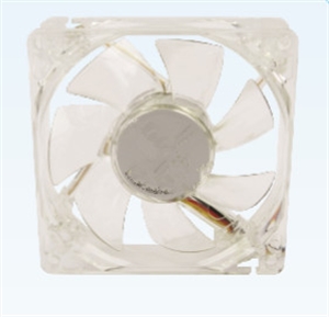 Picture of DC 12V 80x80x25mm LED COOling Fan