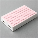 Le touch 4000mAh Universal Power Stone Power Bank (Pink) の画像