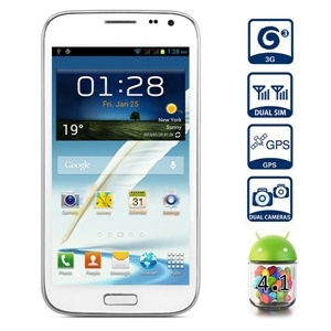 Image de GT-N7100G Android 4.1 3G Phablet phone (White)