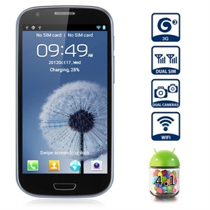 Изображение N9300+ Android 4.1 3G Smartphone (Black)
